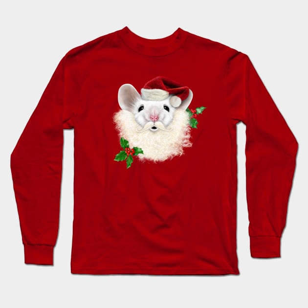 Merry Christmouse Long Sleeve T-Shirt by ronnkools